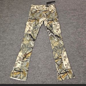Women's‎ Camouflage Flare Jeans